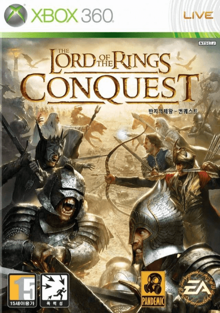 Lord of the Rings: The Battle for Middle-Earth II box art for Xbox 360